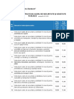 Instructiuni-Cadru SSM INCDPM Bucuresti PDF