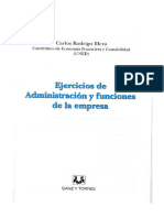 Ejercicios de Administracion y Funciones de La Empresa PDF