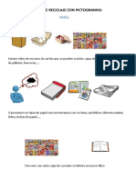 Guia de Reciclaje Con Pictogramas para Papel