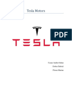 Tesla Motors: Cazan Andrei-Iulian Dobra Gabriel Florea Marian