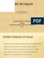 Tetralogy of Fallot: Haidar Imam Ali Shidiq 111170030 Fakultas Kedokteran Unswagati 2012