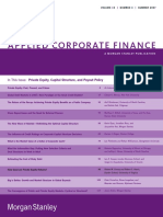 Applied Corporate Finance: Journal of