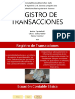 Registro de Transacciones