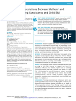 Bidirectional Associations Between Mother and Father Parenting Consistency and Child BMI