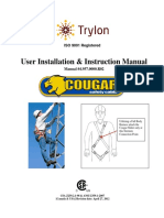 Cougar Safety Cable System User Installation Instruction Manual
