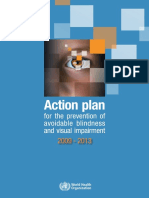 2009-2013 ACTION PLAN Action Plan For The Prevention of Avoidable Blindness and Visual Impairment