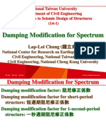 107 1 NTU SDS 14 1 Damping Modification for Spectrum Lap Loi Chung