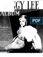 Peggy Lee Songbook 1948 Sheet Music PDF