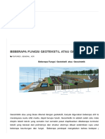 BAB VB Beberapa Fungsi Geotekstil Atau Geosintetik