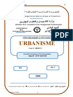 Prog-Etude Urbanisme Corrigé