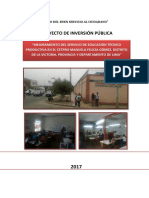 CP - Mejoramiento del Servicio de Educación Técnico Productiva en el CEPTRO Manuela Felicia Gómez, Distrito de La Victoria, Provincia y Departamento de Lima.pdf
