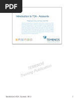 Introduction To T24 - Accounts - R11.1 1