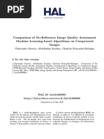 Comparison of No-Reference Image Quality Assessment Machine Learning-Based Algorithms On Compressed Images