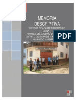 Memoria Descriptiva Malconga