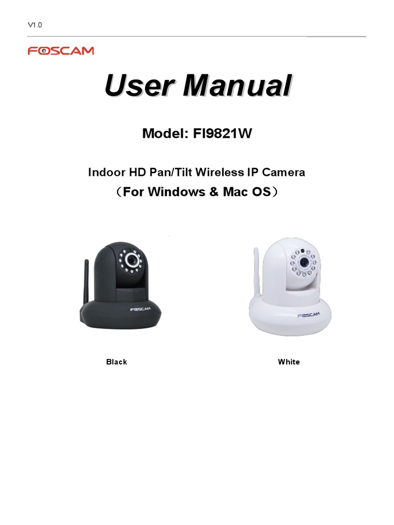 Foscam FI9821W v2 User Manual | PDF | Port (Computer Networking) | Ip ...