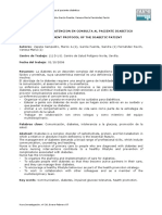 Protocolo de Atención en Consulta Al Paciente Diabético Marco A. Zapata Sanpedro, Sandra García Fuente, Vanesa María Fernández Pavón