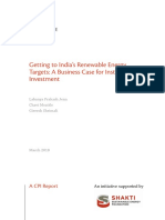 Getting to Indias Renewable Energy Targets a Business Case for Institutional Investment