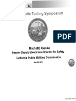 Hydrostatic Testing Symposium Overview CPUC 2011