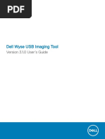 Dell Wyse USB Imaging Tool v3.1.0 Release Notes V2