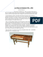 The Square Piano in England 1766 PDF
