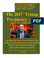 Trump Presidency 14 - August 23 , 2017 – September 17 , 2017