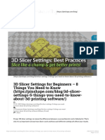 3D Slicer Settings For Beginners - 8 Things You Need To Know