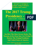Trump Presidency 16 - October 23, 2017 – November 14, 2017
