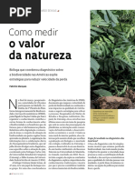como medir o valor da natureza