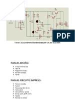 Fuente de Alimentación Regulable de 0 A 30v de 3 Amp