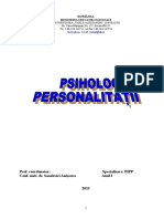 Psihologia Personalitatii (Curs)