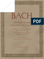 Bach BWV1064R Cover PDF
