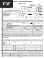 Greenville Police Department Incident Report - Redacted