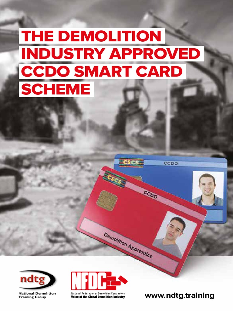 CCDO | PDF | Apprenticeship | Demolition