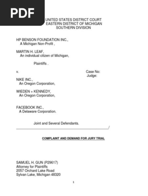 Nike Complaint 26 Complete Antisemitism Advertising
