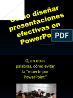 Como Diseñar Presentaciones Efectivas en Powerpoint PDF