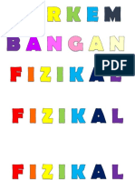 Perkembangan Fizikal