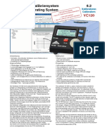 6.2 Schwingungskalibriersystem Vibration Calibrating System: Kalibratoren Calibrators