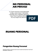 Ruang Personal Dan Privasi 