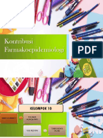 Kontribusi Farmakoepidemiologi Dalam Bidang Kesehatan