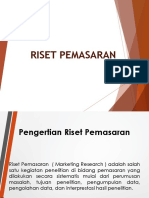 Riset Pemasaran