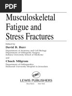 David B. Burr, Chuck Milgrom-Musculoskeletal Fatigue and Stress Fractures (2001) PDF