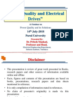 Power Quality and Electrical Drives