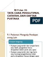 Materi 9-10