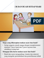 PHBS (Makan Sayur Dan Buah Setiap Hari)