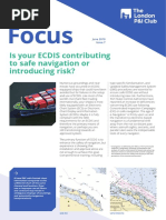 Focus: Is Your ECDIS Contributing To Safe Navigation or Introducing Risk?