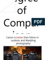 Degree of Comparison