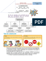 La comunicación - 1°