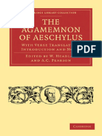 Aeschylus - Agamemnon (Cambridge, 2009) PDF