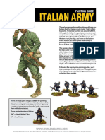 Bolt Action Italians Painting Guide