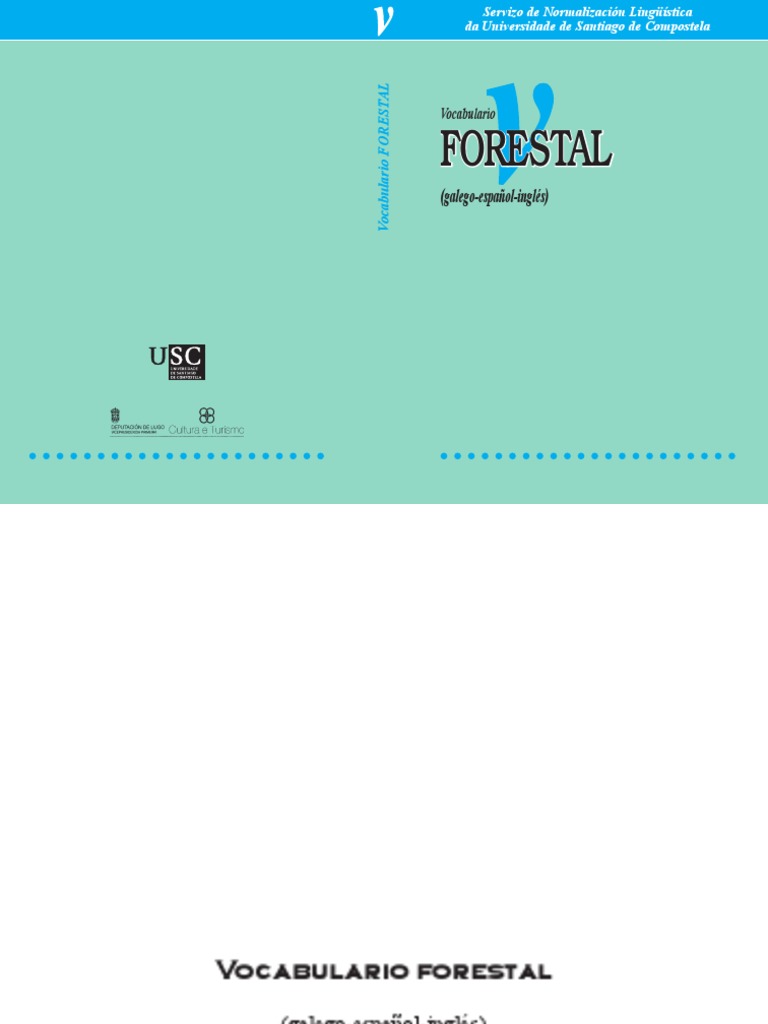 Diccionario Forestal Ingles Gallego Castellano Pdf
